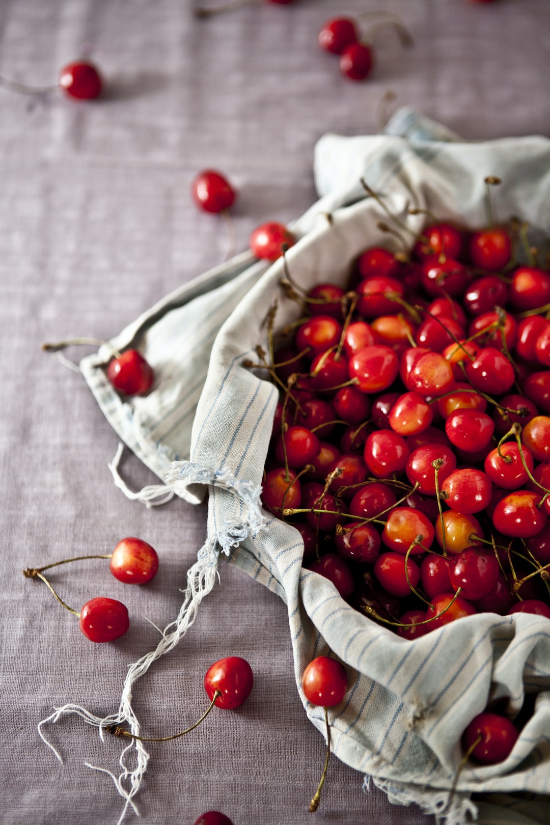 Basket of Cherries